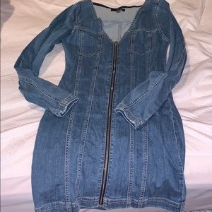 Denim Mini Dress